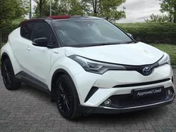 White Used 2017 Toyota C-HR SUV | £13,495 (Expensive)