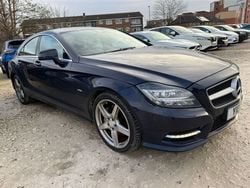 Blue Used 2013 Mercedes CLS350 AMG Coupe | £7,290 (Good price)