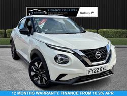 White Used 2022 Nissan Juke Acenta SUV | £12,695 (Fair price)