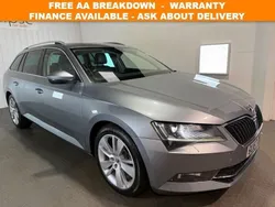 Grey Used 2017 Skoda Superb SE L Executive Estate | £17,995 (Fair price)