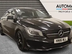 Black Used 2016 Mercedes CLA220 AMG Sedan | £10,390 (Good price)