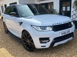White Used 2016 Land Rover Range Rover Sport HSE Dynamic SUV | £23,999 (A bit pricey)