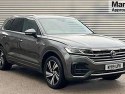 Grey Used 2019 VW Touareg R-line SUV | £27,731 (Fair price)