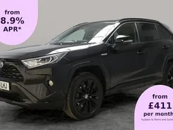Black Used 2021 Toyota RAV4 Hybrid Edition SUV | £26,988 (Fair price)