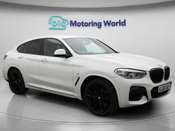 White Used 2020 BMW X4 M Sport SUV | £33,780 (Fair price)