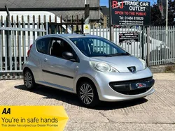 Silver Used 2008 Peugeot 107 Urban Move Hatchback | £2,499 (Fair price)