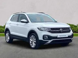 White Used 2022 VW T-Cross SE SUV | £17,397 (Fair price)