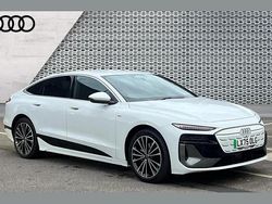 White New 2025 Audi A6 e-tron S-Line Sedan | £54,871 (Super price)