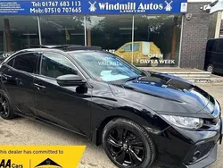 Black Used 2018 Honda Civic EX Hatchback | £12,450 (Fair price)