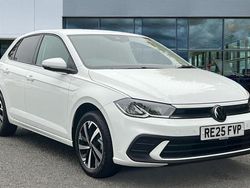 Pure white Used 2025 VW Polo Match Hatchback | £19,571 (Fair price)