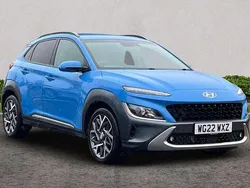 Blue Used 2022 Hyundai Kona Premium SUV | £18,344 (Fair price)