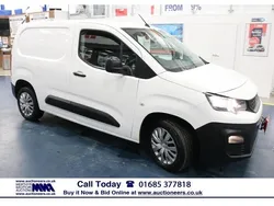 White Used 2019 Peugeot Partner MPV | £7,800 (Fair price)