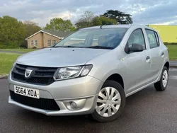 Silver Used 2014 Dacia Sandero Ambiance Hatchback | £2,295 (Good price)