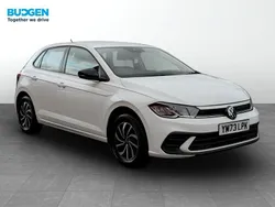 White Used 2023 VW Polo Life Hatchback | £17,600 (Fair price)