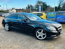 Black Used 2014 Mercedes CLS350 AMG Estate | £7,495 (Super price)