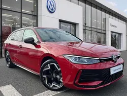 Red Used 2024 VW Passat R-line Estate | £34,499