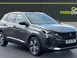 Nimbus grey metallic Used 2021 Peugeot 3008 Allure Premium SUV | £16,700 (Fair price)