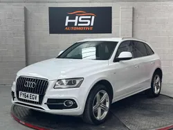White Used 2014 Audi Q5 S-line plus SUV | £9,250 (Fair price)