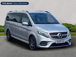 Silver Used 2019 Mercedes V220 AMG line MPV | £43,250 (Fair price)