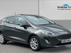 Grey Used 2018 Ford Fiesta Zetec Hatchback | £7,800 (Fair price)