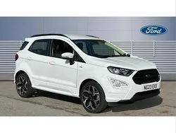 White Used 2023 Ford Ecosport ST-Line SUV | £14,223 (Fair price)