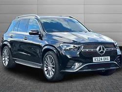 Obsidian black Used 2024 Mercedes GLE450 AMG AMG line Estate | £61,950
