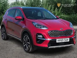 Red Used 2019 Kia Sportage 4 SUV | £15,699 (Fair price)