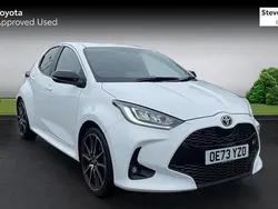 White Used 2023 Toyota Yaris Hybrid Sport Hatchback | £20,222 (A bit pricey)