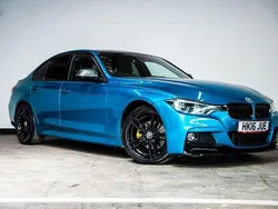 Blue Used 2016 BMW 330 M Sport Sedan | £9,750 (Fair price)