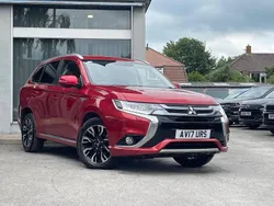 Red Used 2017 Mitsubishi Outlander P-HEV | £8,995 (Good price)