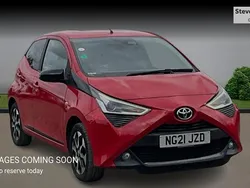 Red Used 2021 Toyota Aygo Trend Hatchback | £9,360 (Fair price)