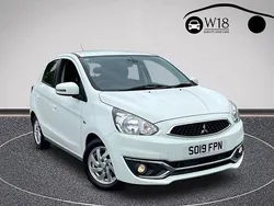 White Used 2019 Mitsubishi Mirage Hatchback | £6,750 (Fair price)