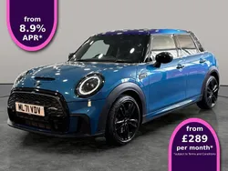 Blue Used 2021 Mini Cooper S Hatch Hatchback | £20,779 (A bit pricey)