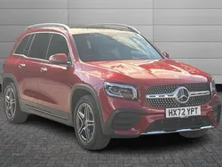 Patagonia red Used 2022 Mercedes GLB200 AMG Line Premium Plus SUV | £32,550 (Fair price)