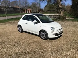White Used 2013 Fiat 500 Lounge Hatchback | £4,295 (Fair price)