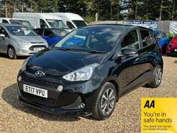 Black Used 2017 Hyundai i10 Premium SE Hatchback | £11,500 (Fair price)