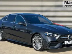 Grey Used 2022 Mercedes C220 AMG Line Premium Sedan | £30,990 (Fair price)