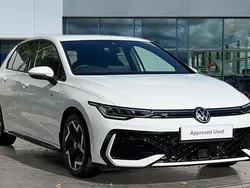White Used 2025 VW Golf VIII R-line Hatchback | £28,045 (Expensive)