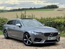 Grey Used 2017 Volvo V90 R-Design Estate | £14,450 (Fair price)