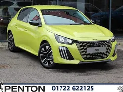 Yellow Used 2024 Peugeot 208 Allure Hatchback | £15,490 (Fair price)
