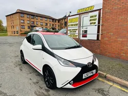 White Used 2017 Toyota Aygo x-press Hatchback | £6,795 (Fair price)