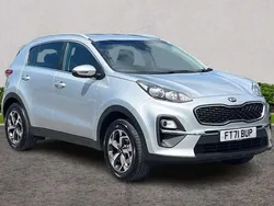Silver Used 2022 Kia Sportage 2 SUV | £15,052 (Good price)