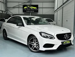White Used 2016 Mercedes E220 AMG Sedan | £11,985 (Fair price)