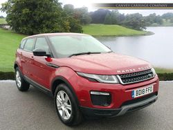 Red Used 2018 Land Rover Range Rover evoque SE SUV | £10,500 (Super price)