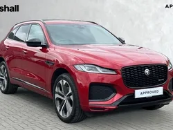 Metallic firenze red Used 2024 Jaguar F-Pace R-Dynamic SUV | £40,496 (Expensive)