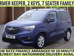 Blue Used 2019 Vauxhall Combo S MPV | £8,577 (Good price)