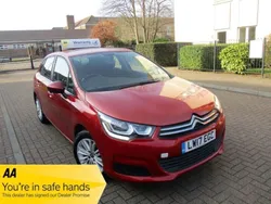 Metallic red Used 2017 Citroën C4 Feel Hatchback | £6,890