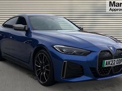 Blue Used 2022 BMW i4 M Sport Sedan | £29,490 (Good price)