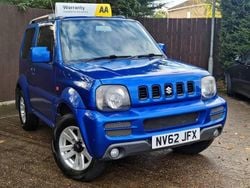 Blue Used 2012 Suzuki Jimny SZ4 SUV | £8,395 (Good price)