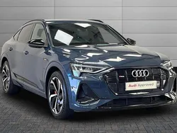 Blue Used 2022 Audi e-tron Sportback Black Edition SUV | £28,290
